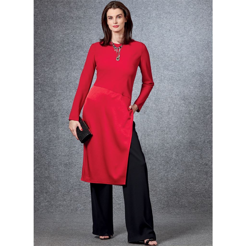 Vogue Pattern V1686 Misses Tunic and Pants 1686 Image 2 From Patternsandplains.com