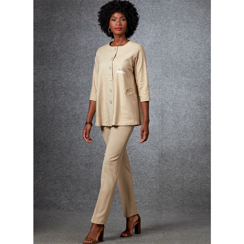 Vogue Pattern V1689 Misses Jacket 1689 Image 4 From Patternsandplains.com