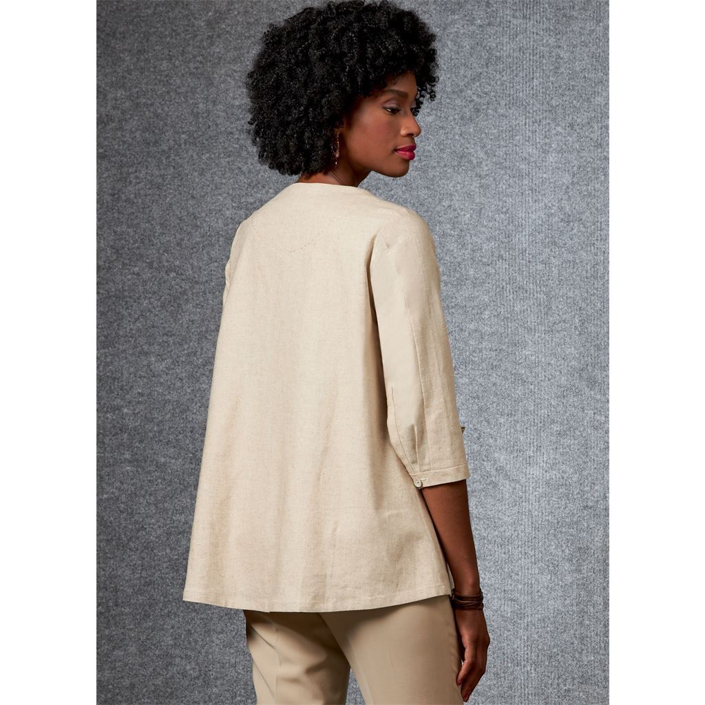 Vogue Pattern V1689 Misses Jacket 1689 Image 6 From Patternsandplains.com