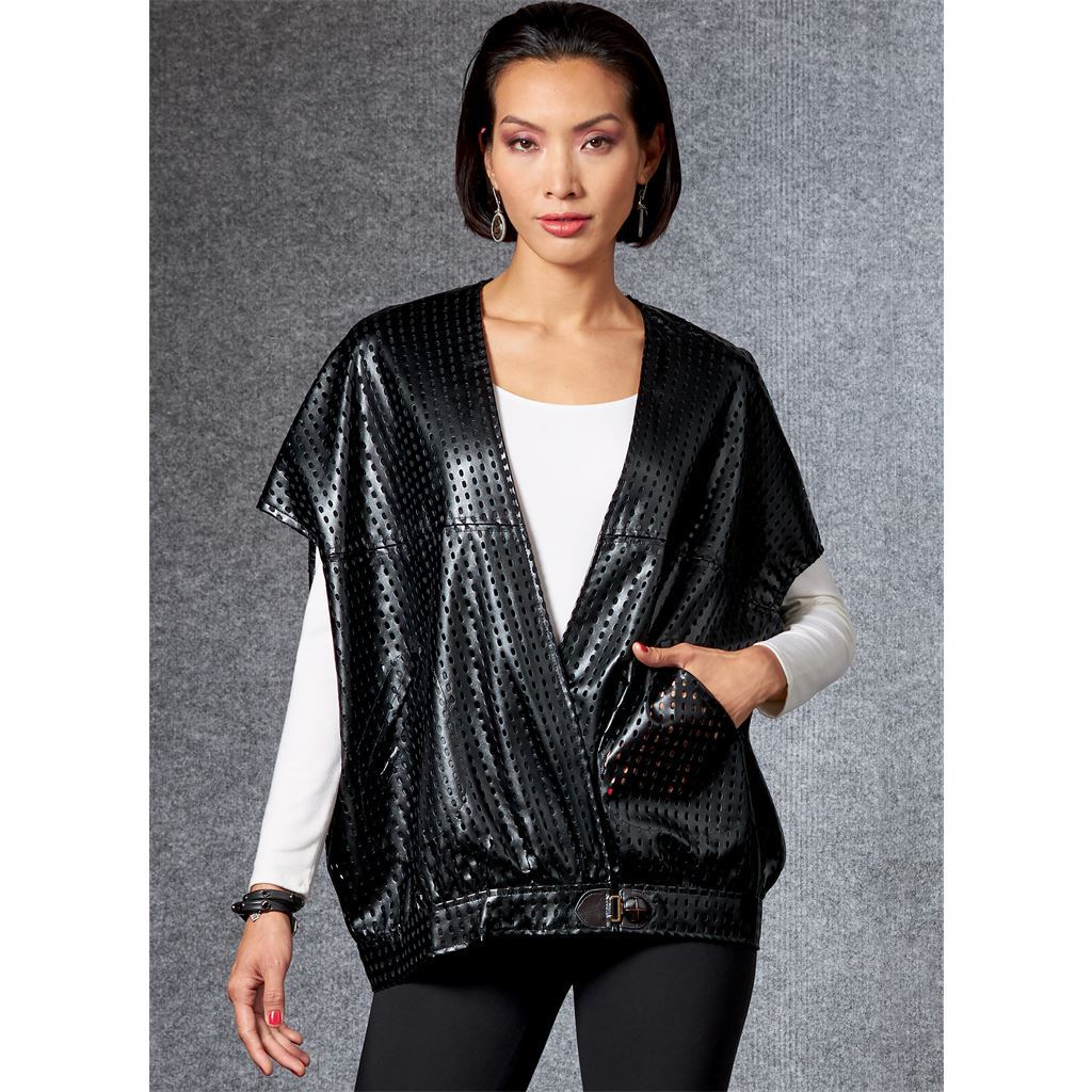 Vogue Pattern V1690 Misses Vest 1690 Image 2 From Patternsandplains.com