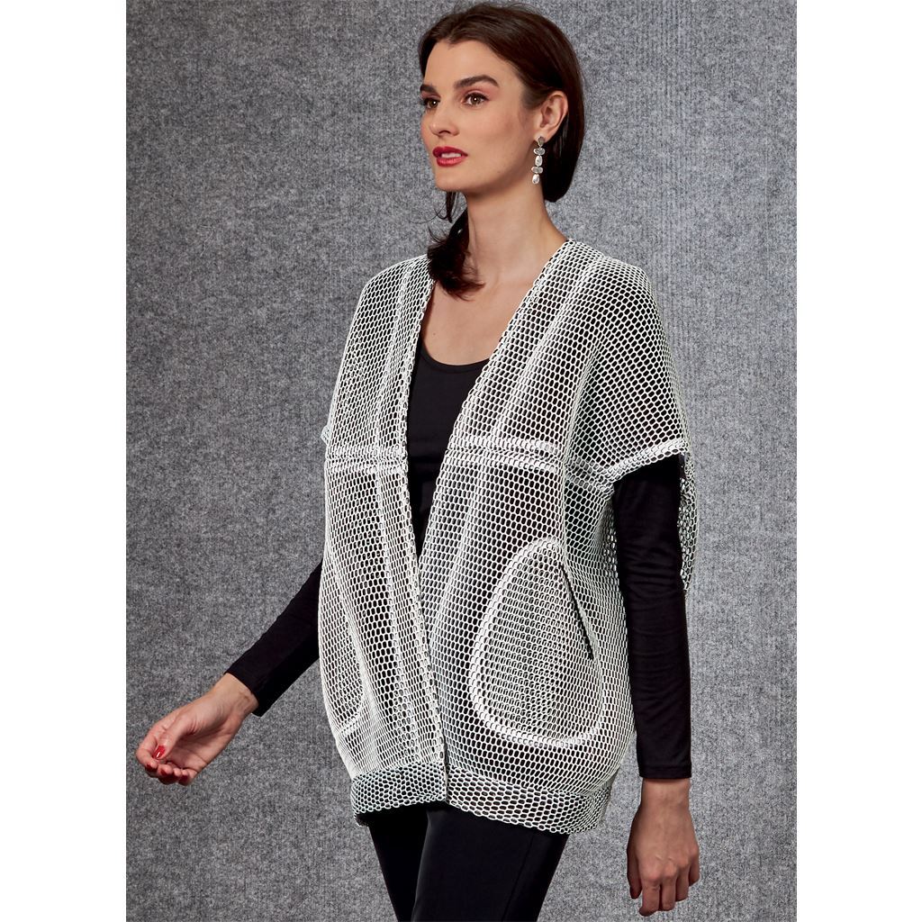 Vogue Pattern V1690 Misses Vest 1690 Image 3 From Patternsandplains.com