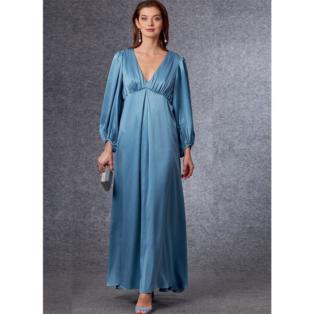 Vogue Pattern V1699 Misses Dress 1699 Image 2 From Patternsandplains.com