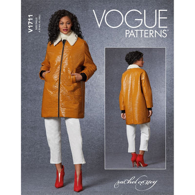 Vogue Pattern V1711 Misses Jacket 1711 Image 1 From Patternsandplains.com