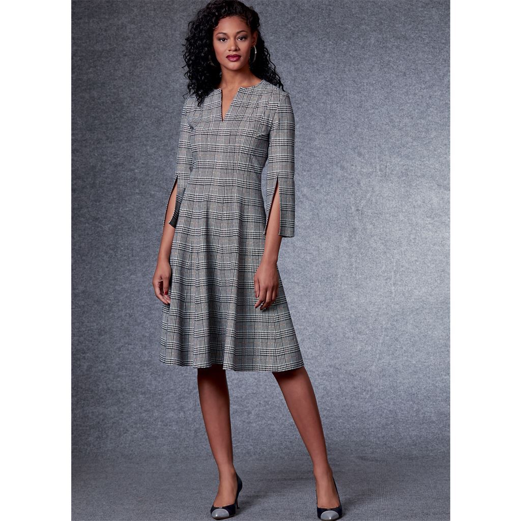 Vogue Pattern V1724 Misses Dress 1724 Image 4 From Patternsandplains.com