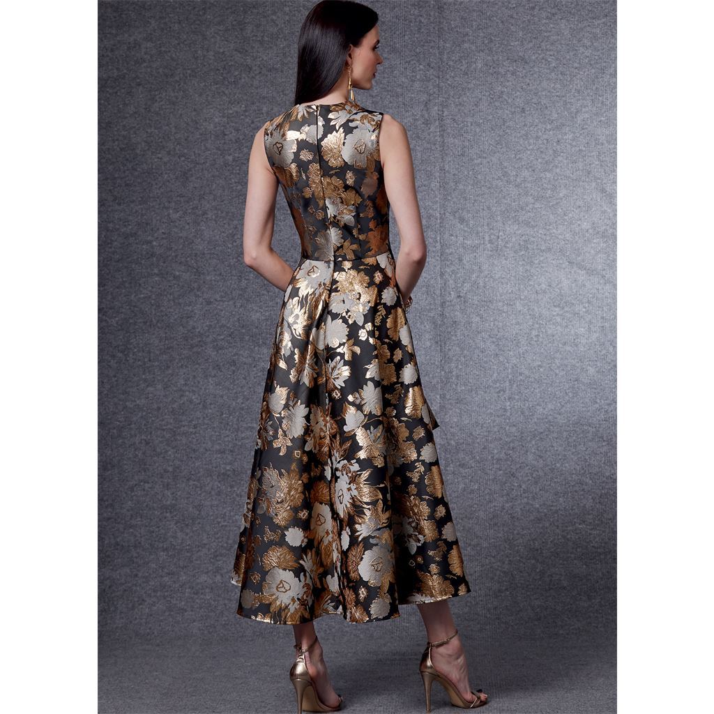 Vogue Pattern V1725 Misses Dress 1725 Image 4 From Patternsandplains.com