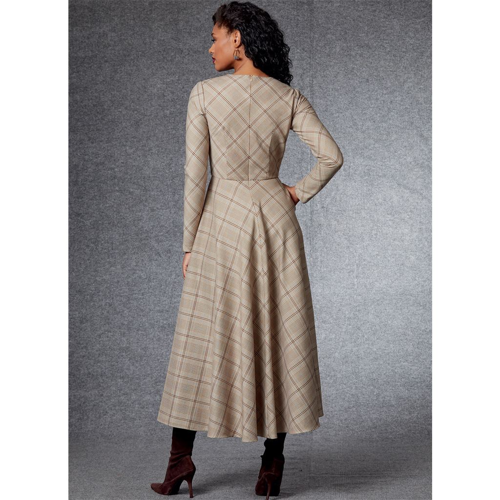 Vogue Pattern V1725 Misses Dress 1725 Image 5 From Patternsandplains.com