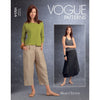 Vogue Pattern V1731 Misses Deep Pocket Skirt and Pants 1731 Image 1 From Patternsandplains.com