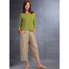 Vogue Pattern V1731 Misses Deep Pocket Skirt and Pants 1731 Image 2 From Patternsandplains.com
