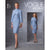 Vogue Pattern V1736 Misses Lined Raglan Sleeve Jacket and Funnel Neck Dress 1736 Image 1 From Patternsandplains.com