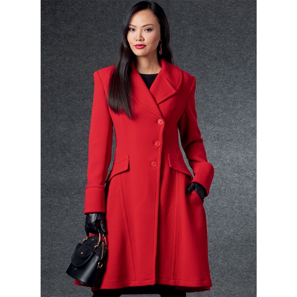 Vogue Pattern V1752 Misses Coat 1752 Image 2 From Patternsandplains.com