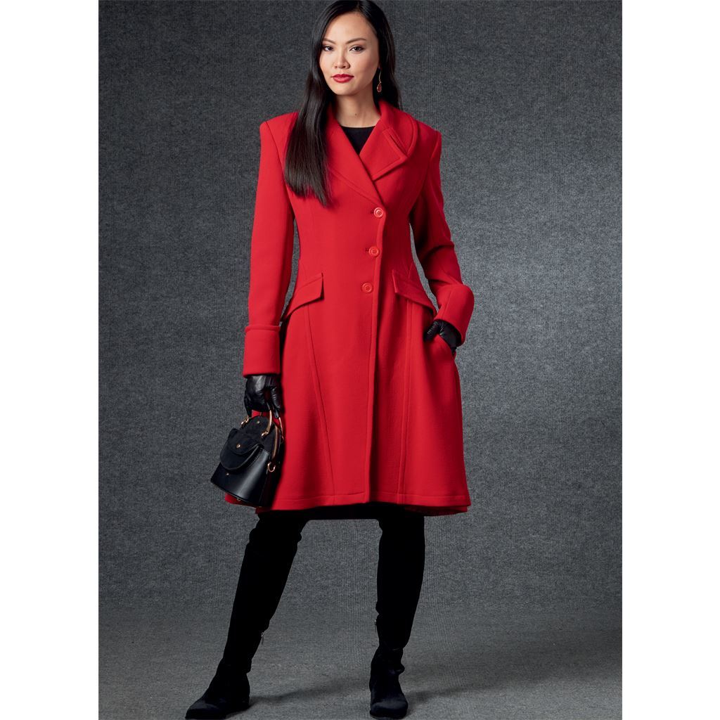 Vogue Pattern V1752 Misses Coat 1752 Image 4 From Patternsandplains.com