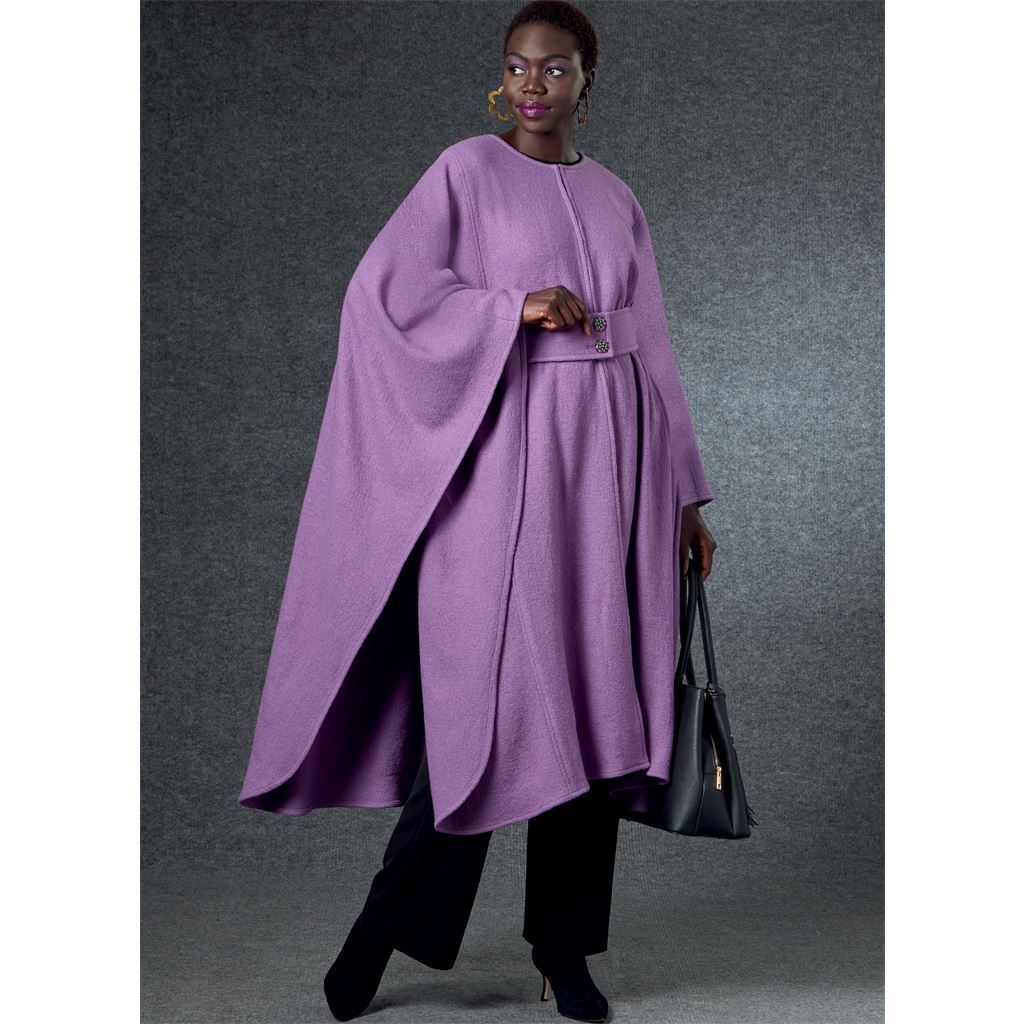 Vogue Pattern V1754 Misses Cape 1754 Image 4 From Patternsandplains.com