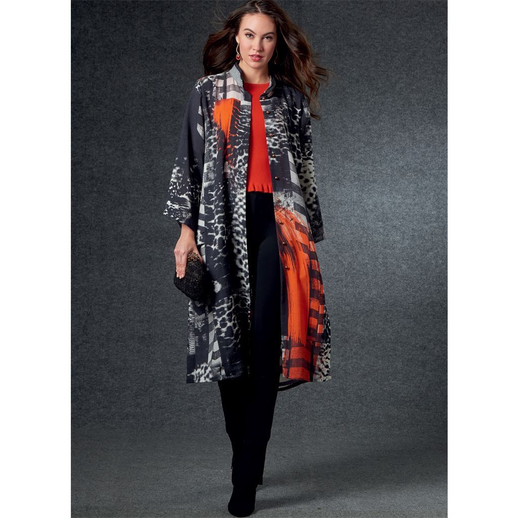 Vogue Pattern V1756 Misses Duster 1756 Image 2 From Patternsandplains.com