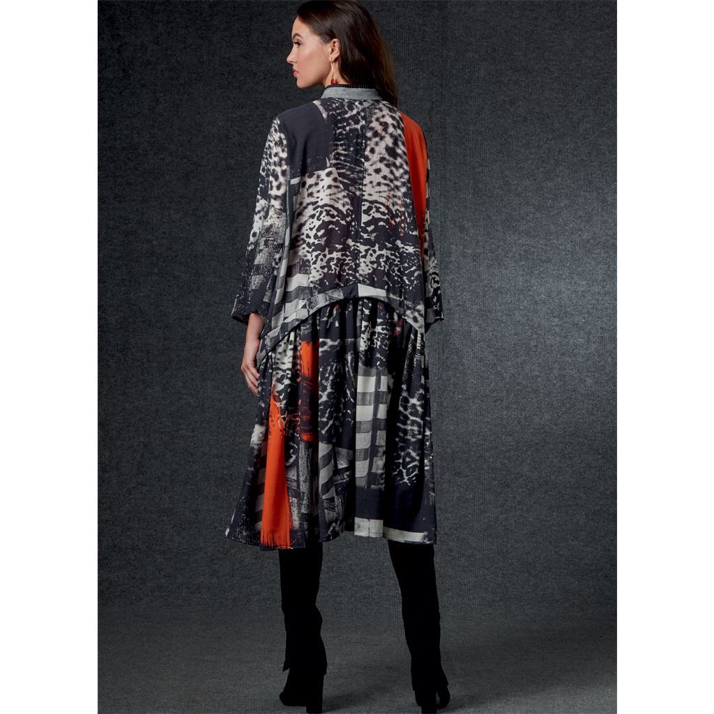 Vogue Pattern V1756 Misses Duster 1756 Image 4 From Patternsandplains.com