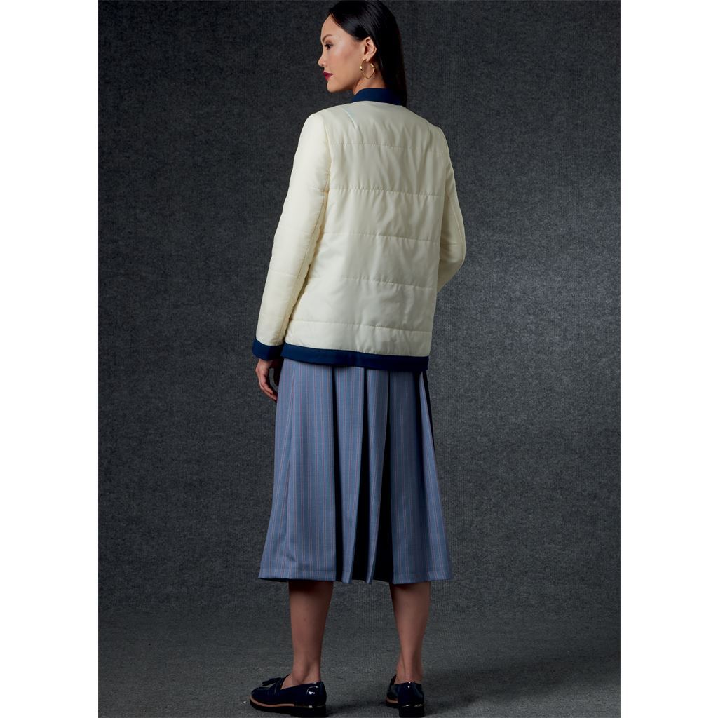 Vogue Pattern V1757 Misses Jacket Belt Skirt and Pants 1757 Image 5 From Patternsandplains.com