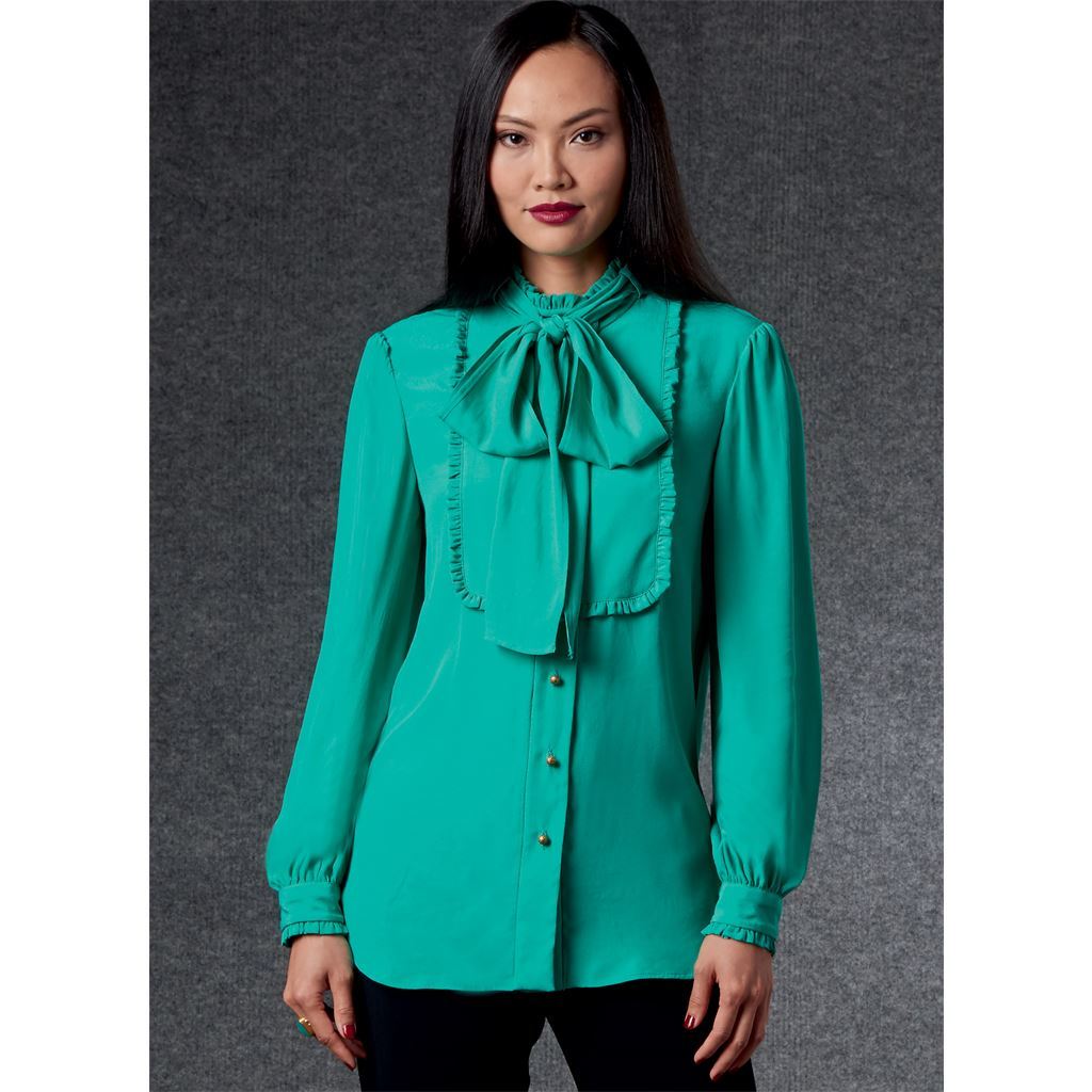 Vogue Pattern V1769 Misses Blouse 1769 Image 2 From Patternsandplains.com