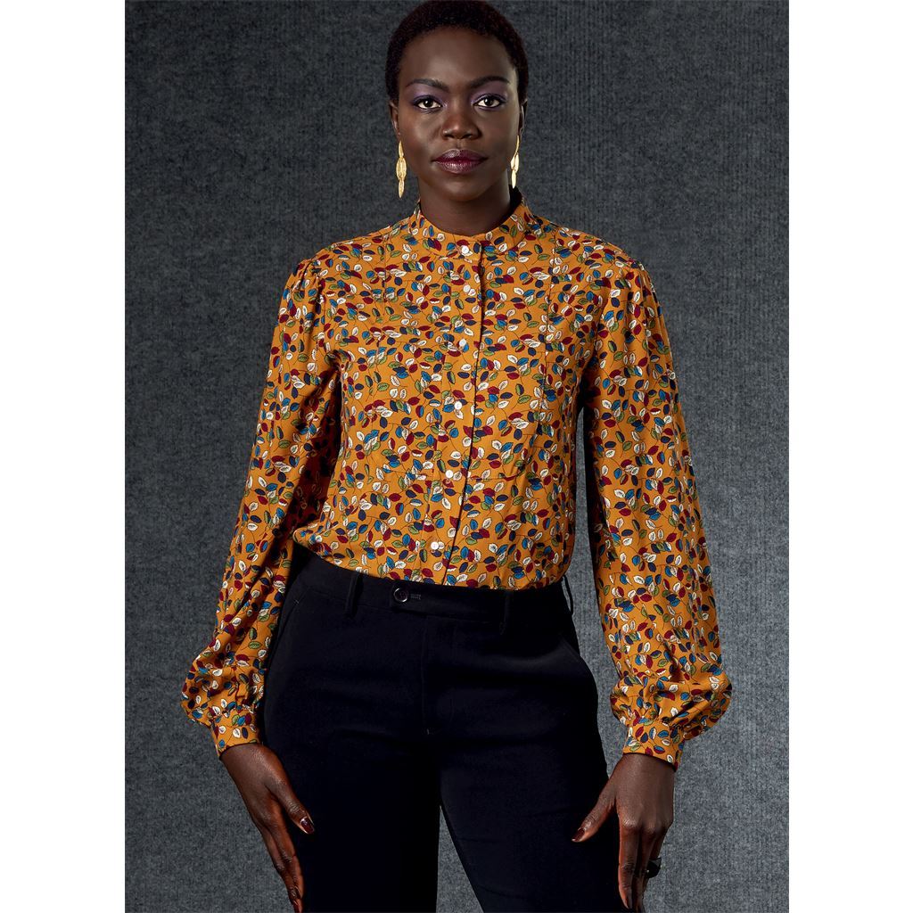 Vogue Pattern V1769 Misses Blouse 1769 Image 3 From Patternsandplains.com