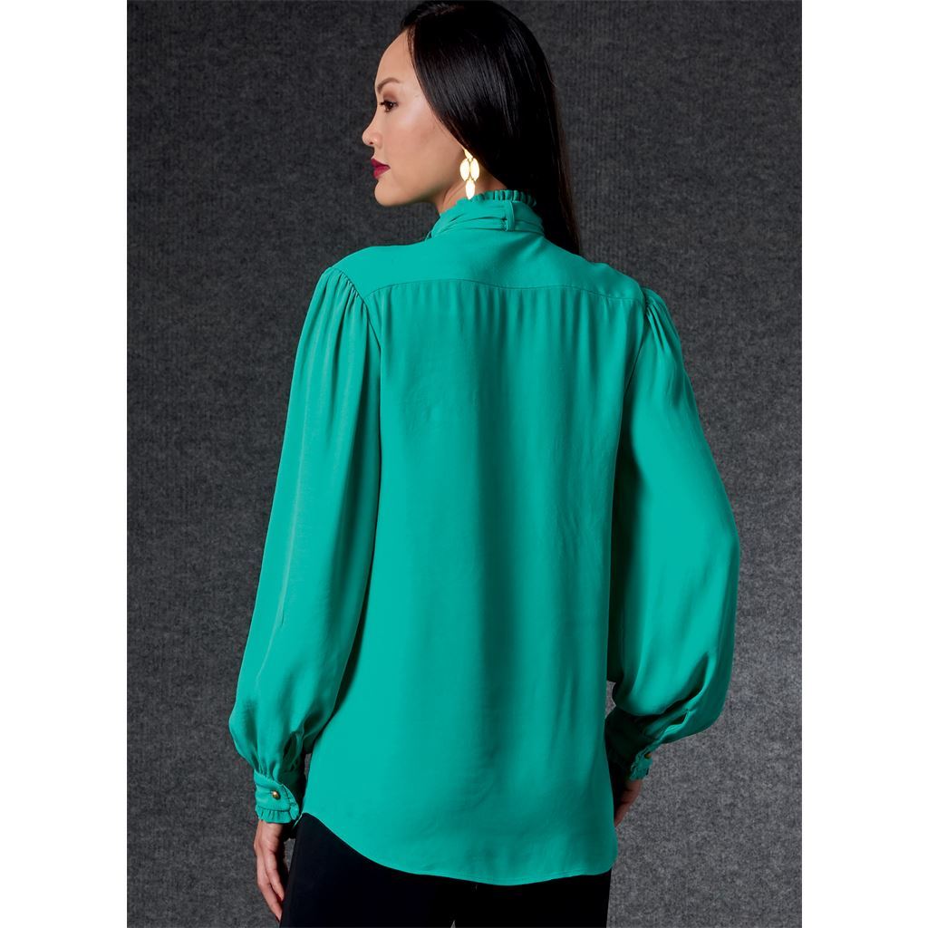 Vogue Pattern V1769 Misses Blouse 1769 Image 6 From Patternsandplains.com