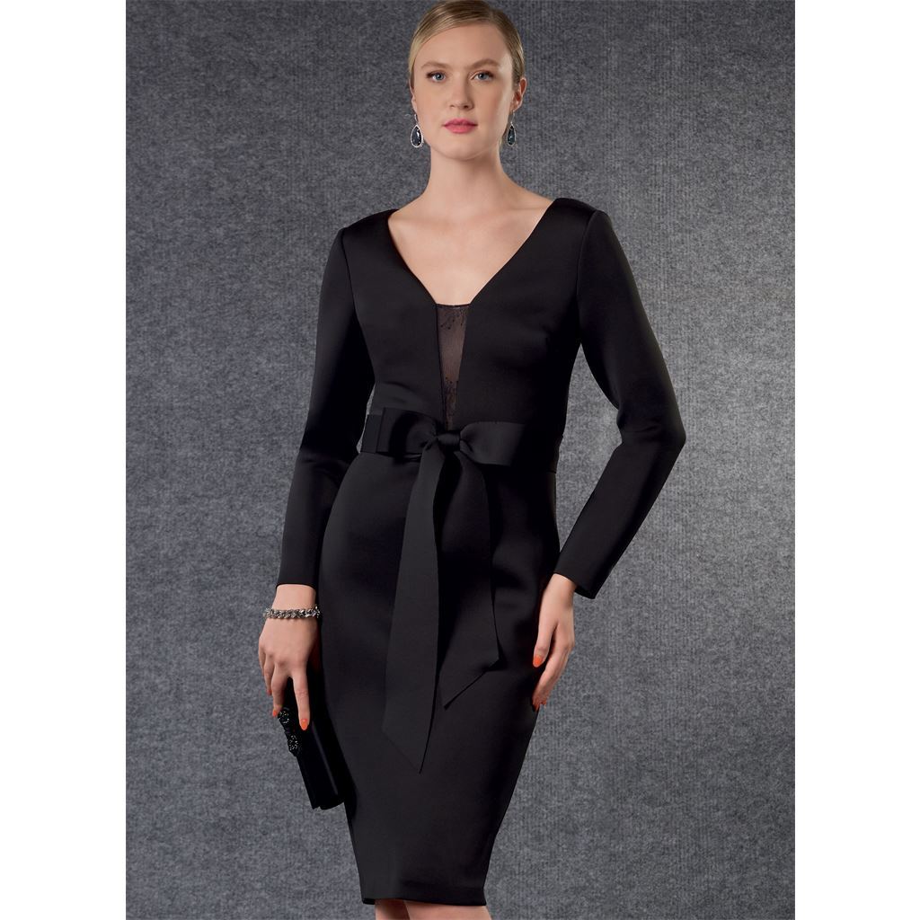 Vogue Pattern V1775 Misses Dress 1775 Image 2 From Patternsandplains.com