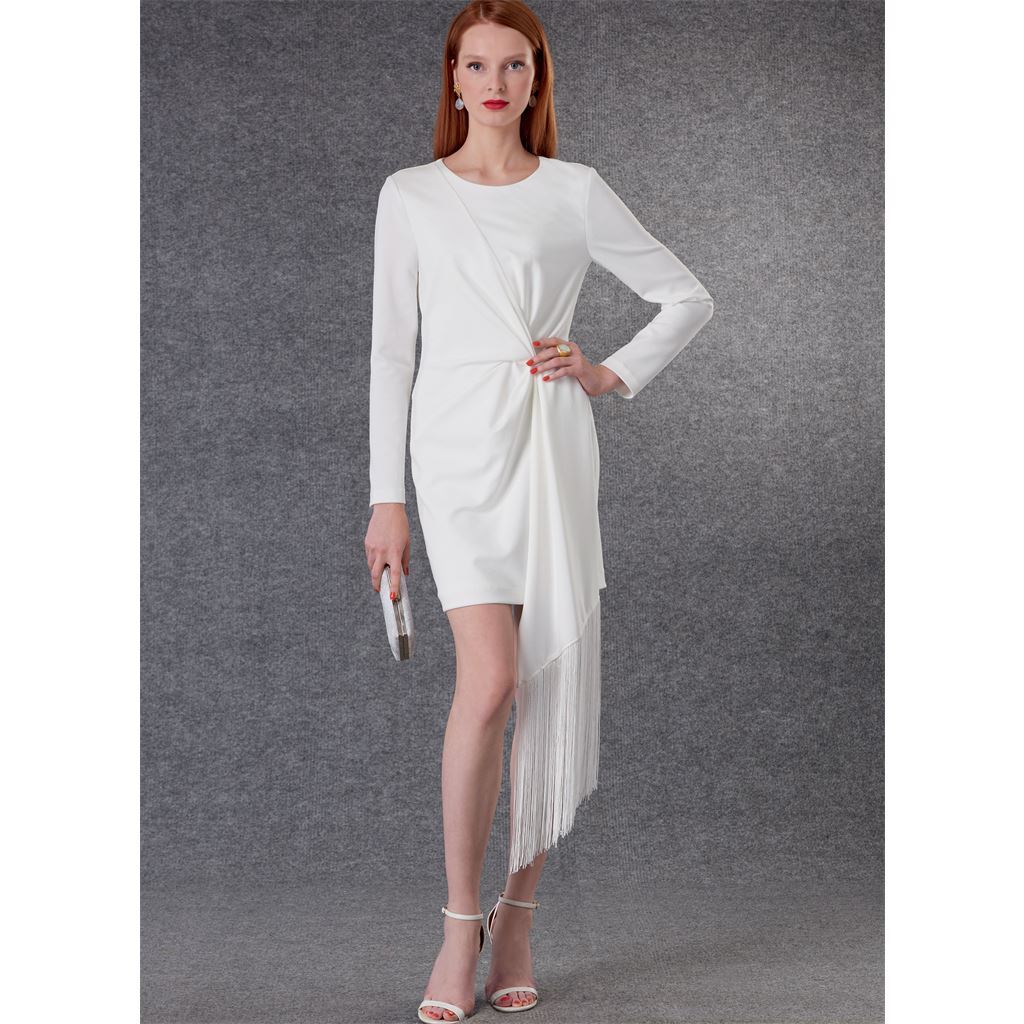 Vogue Pattern V1776 Misses Dress 1776 Image 2 From Patternsandplains.com