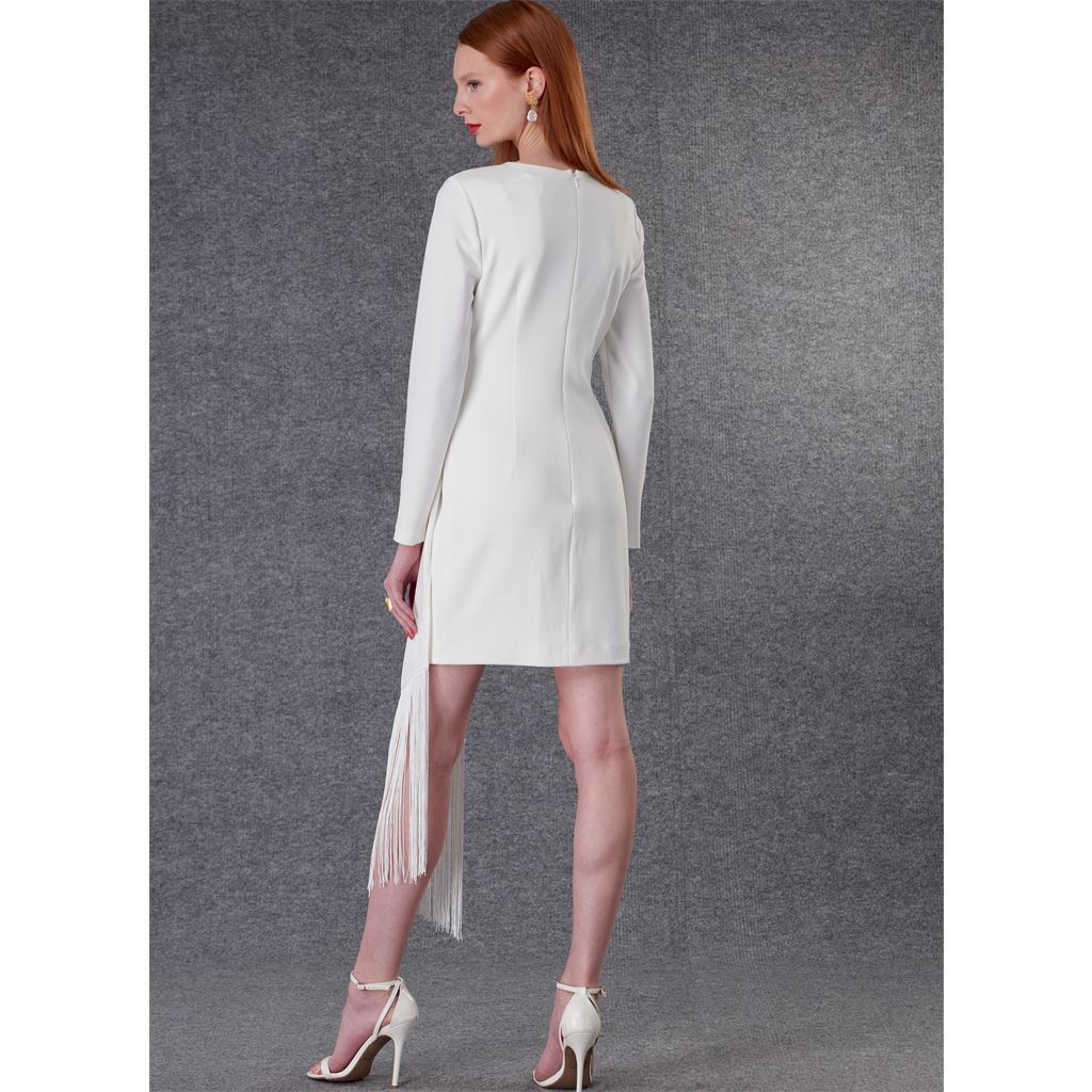 Vogue Pattern V1776 Misses Dress 1776 Image 4 From Patternsandplains.com