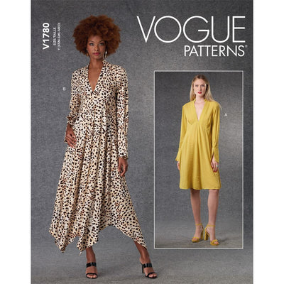 Vogue Pattern V1780 Misses Dresses 1780 Image 1 From Patternsandplains.com