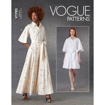 Vogue Pattern V1783 Misses Dresses 1783 Image 1 From Patternsandplains.com