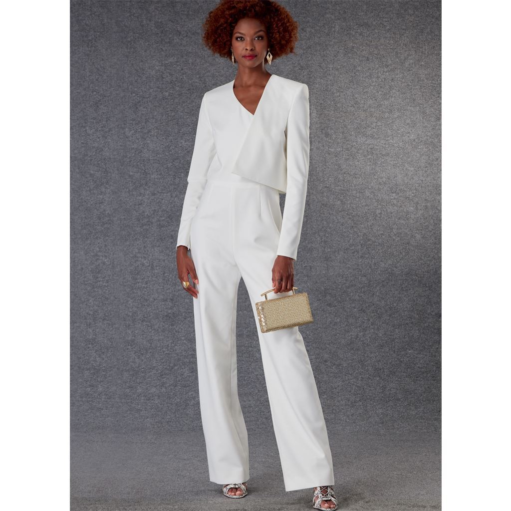 Vogue Pattern V1790 Misses Jumpsuit 1790 Image 2 From Patternsandplains.com