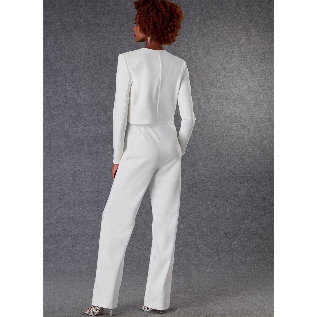 Vogue Pattern V1790 Misses Jumpsuit 1790 Image 3 From Patternsandplains.com