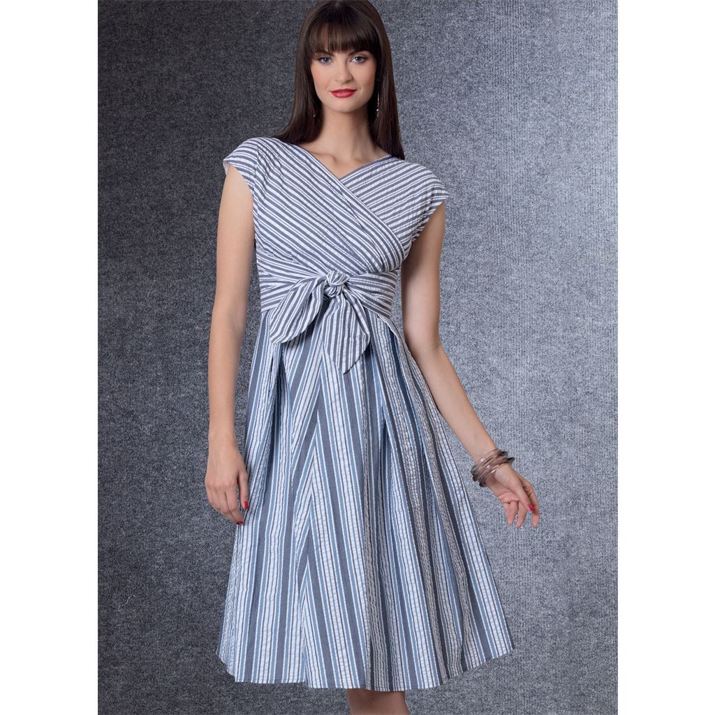 Vogue Pattern V1795 Misses Dress 1795 Image 2 From Patternsandplains.com