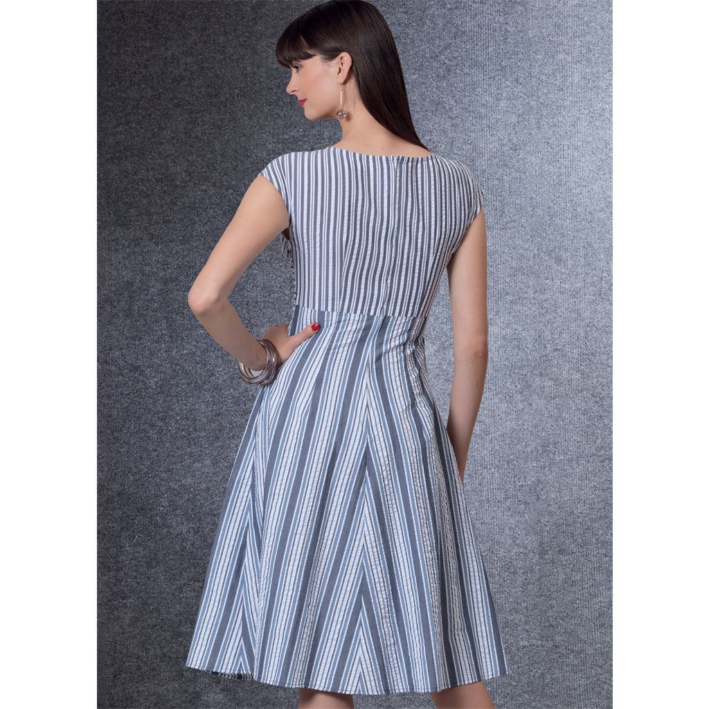 Vogue Pattern V1795 Misses Dress 1795 Image 4 From Patternsandplains.com