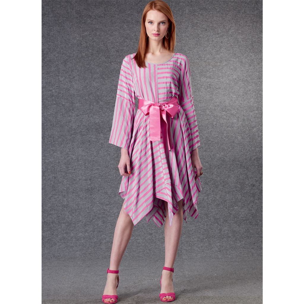 Vogue Pattern V1796 Misses Dress and Belt 1796 Image 3 From Patternsandplains.com