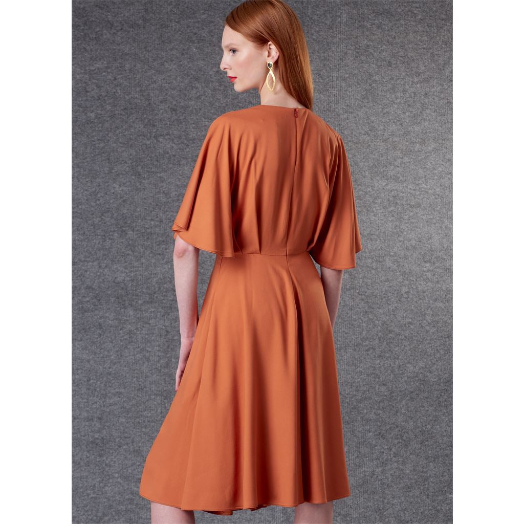 Vogue Pattern V1801 Misses Dresses 1801 Image 6 From Patternsandplains.com