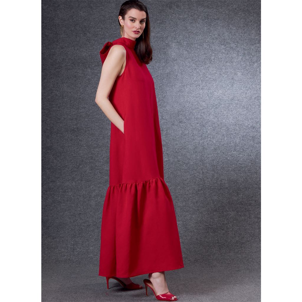 Vogue Pattern V1802 Misses Dresses 1802 Image 2 From Patternsandplains.com