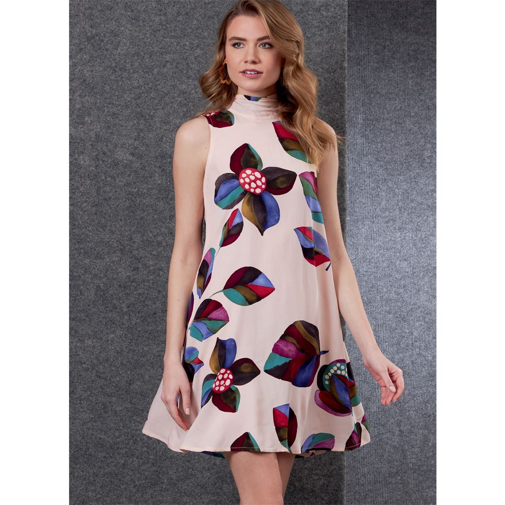 Vogue Pattern V1802 Misses Dresses 1802 Image 3 From Patternsandplains.com