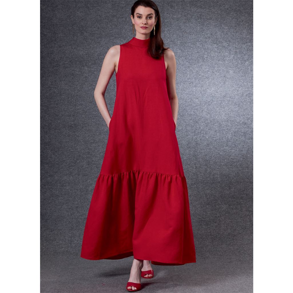 Vogue Pattern V1802 Misses Dresses 1802 Image 4 From Patternsandplains.com