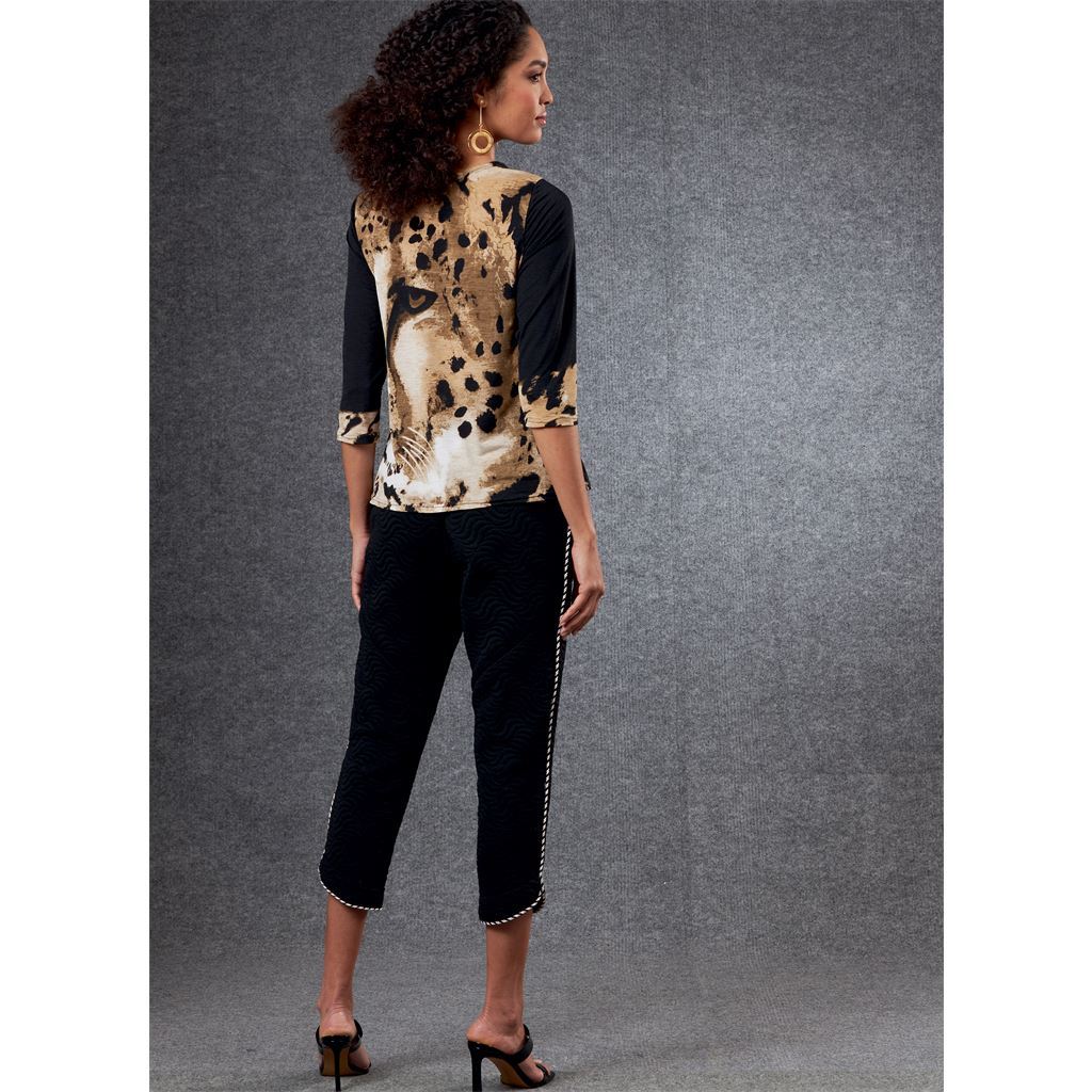 Vogue Pattern V1805 Misses Tops and Pants 1805 Image 5 From Patternsandplains.com