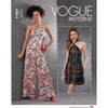 Vogue Pattern V1807 Misses and Misses Petite Jumpsuits 1807 Image 1 From Patternsandplains.com
