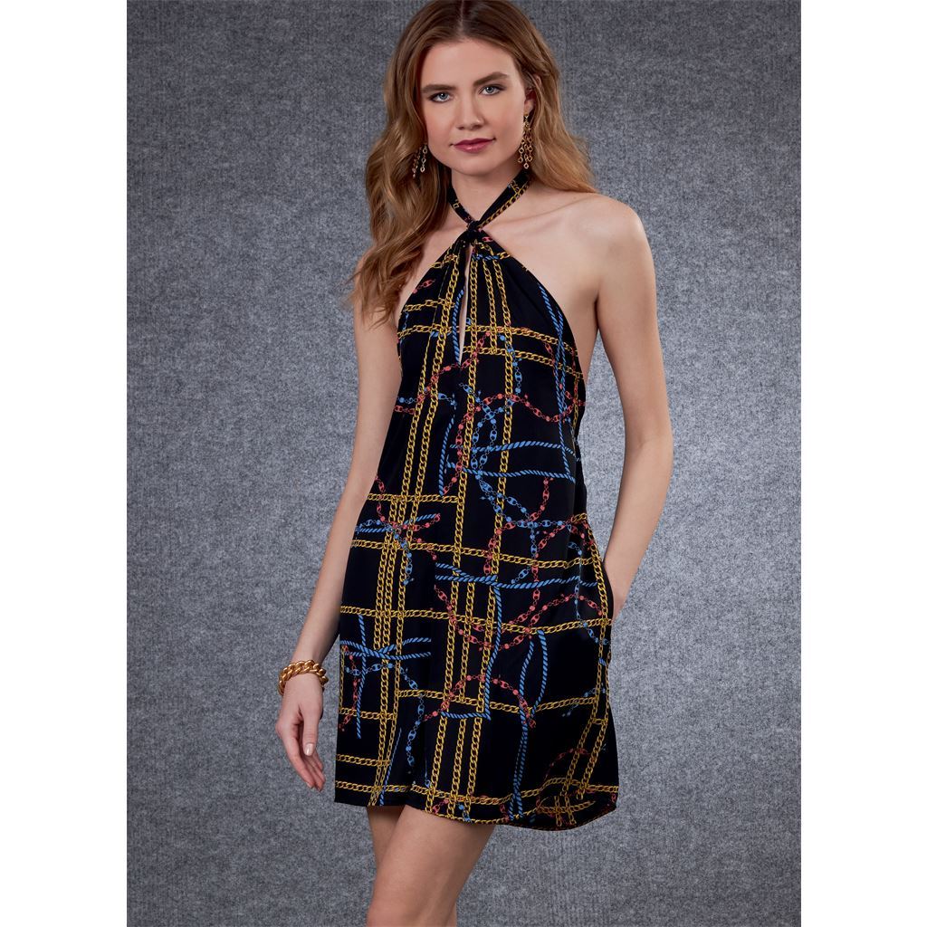 Vogue Pattern V1807 Misses and Misses Petite Jumpsuits 1807 Image 3 From Patternsandplains.com