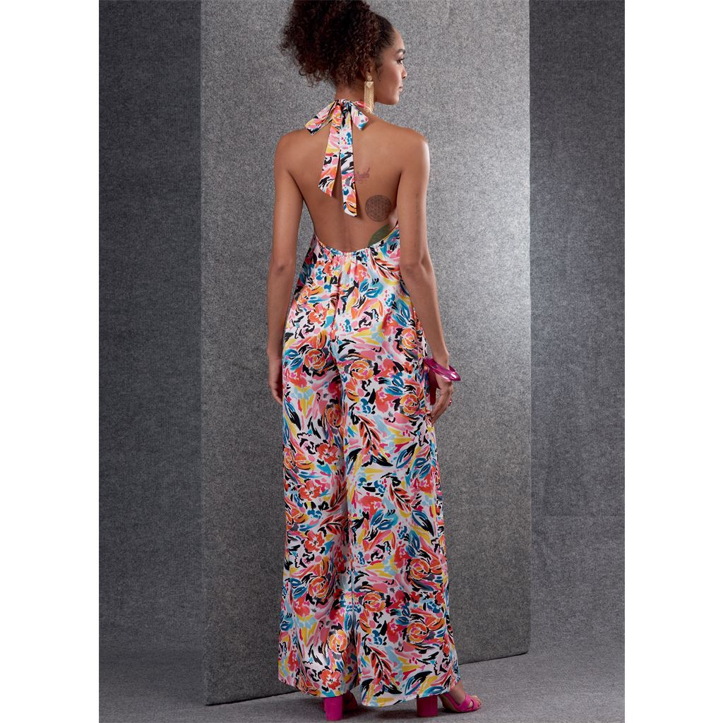 Vogue Pattern V1807 Misses and Misses Petite Jumpsuits 1807 Image 5 From Patternsandplains.com