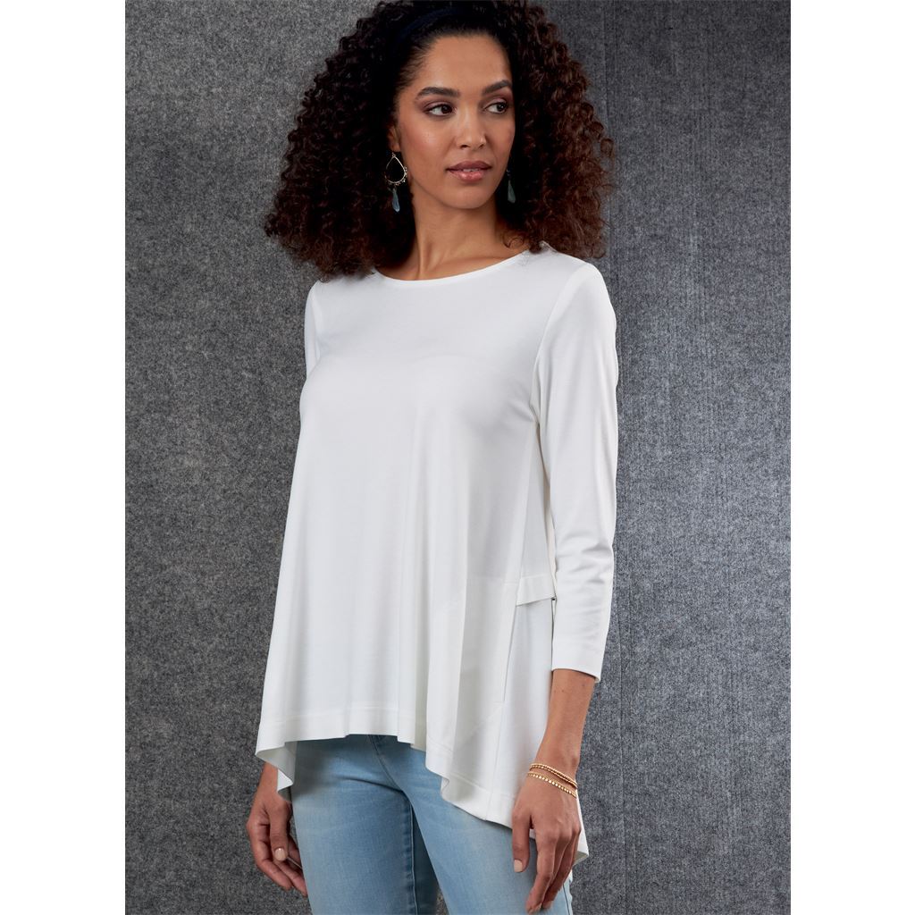 Vogue Pattern V1808 Misses Cardigan and Tunics 1808 Image 4 From Patternsandplains.com