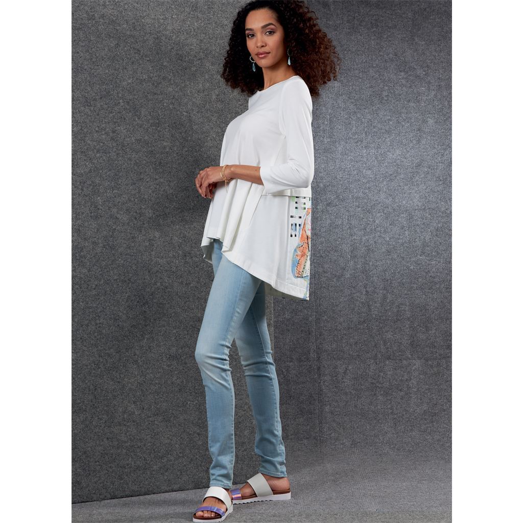 Vogue Pattern V1808 Misses Cardigan and Tunics 1808 Image 7 From Patternsandplains.com