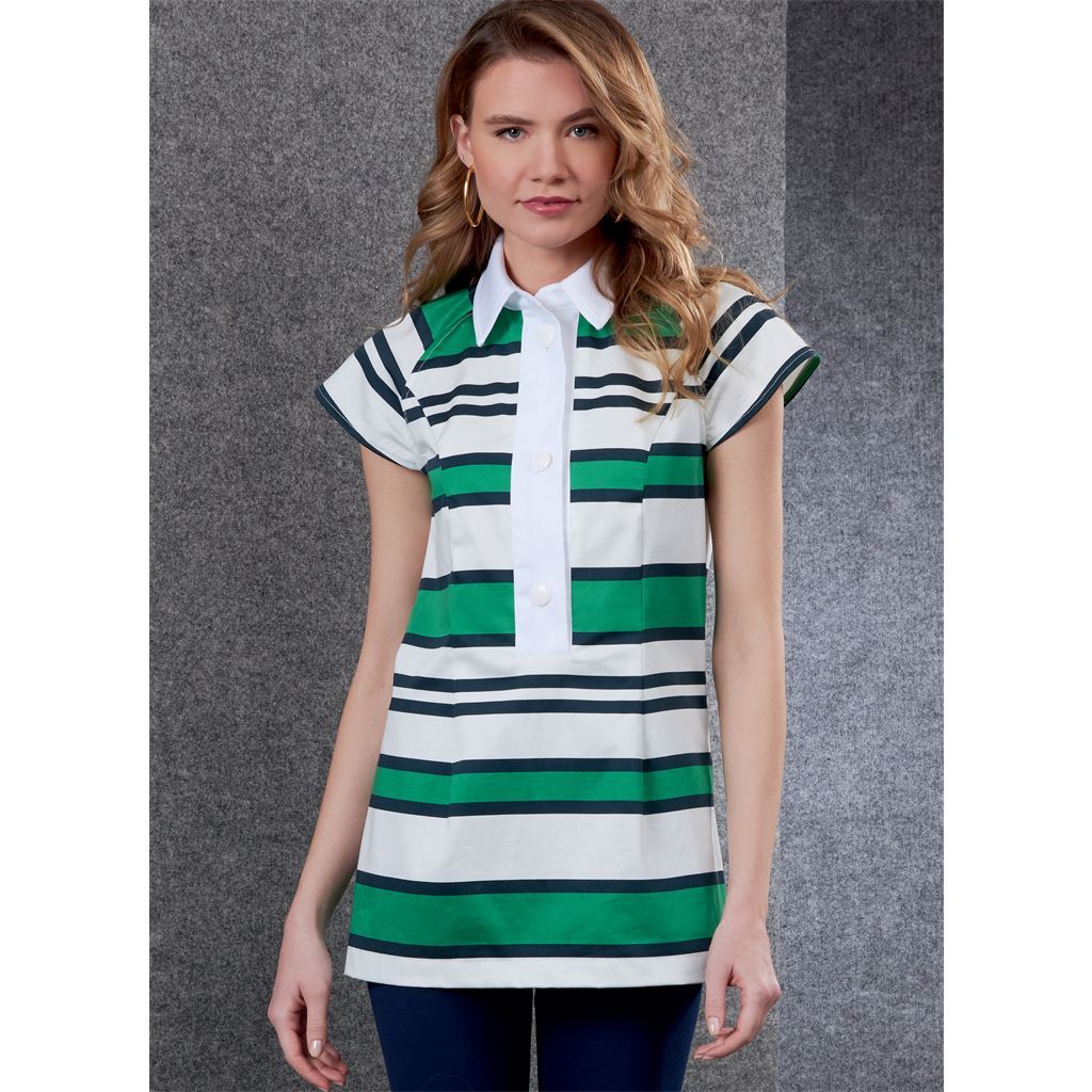 Vogue Pattern V1811 Misses Tops 1811 Image 3 From Patternsandplains.com