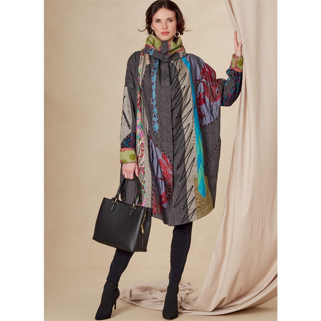 Vogue Pattern V1816 Misses Reversible Coat 1816 Image 3 From Patternsandplains.com