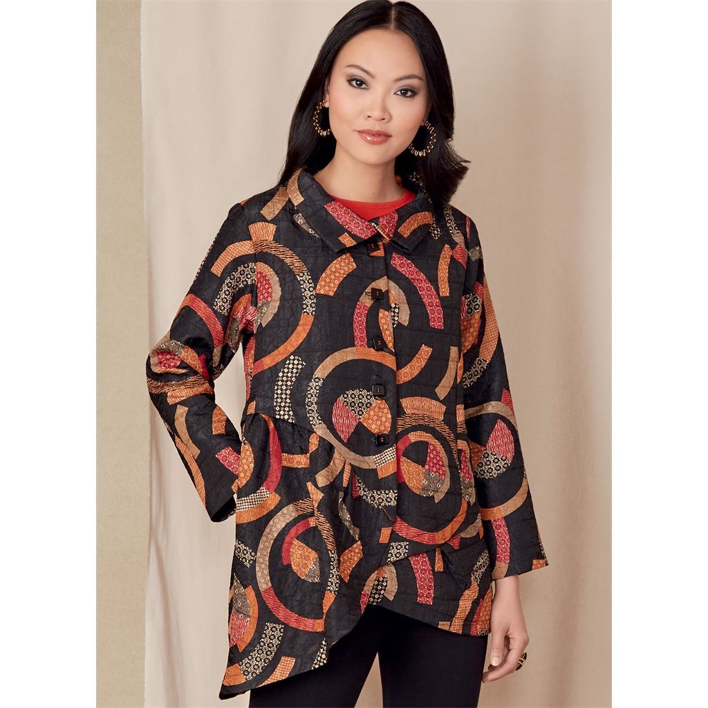 Vogue Pattern V1817 Misses Jacket and Vest 1817 Image 2 From Patternsandplains.com