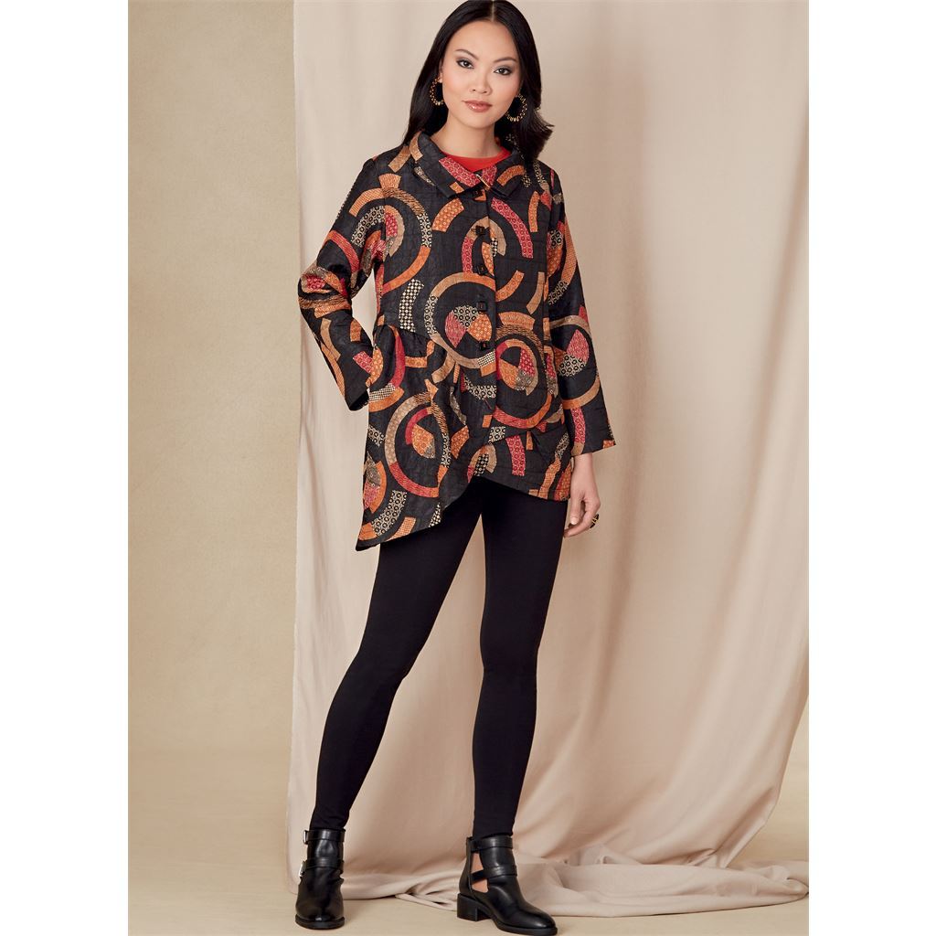 Vogue Pattern V1817 Misses Jacket and Vest 1817 Image 4 From Patternsandplains.com