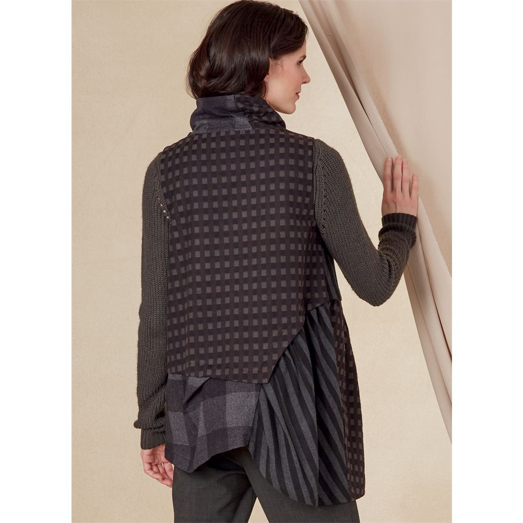 Vogue Pattern V1817 Misses Jacket and Vest 1817 Image 8 From Patternsandplains.com