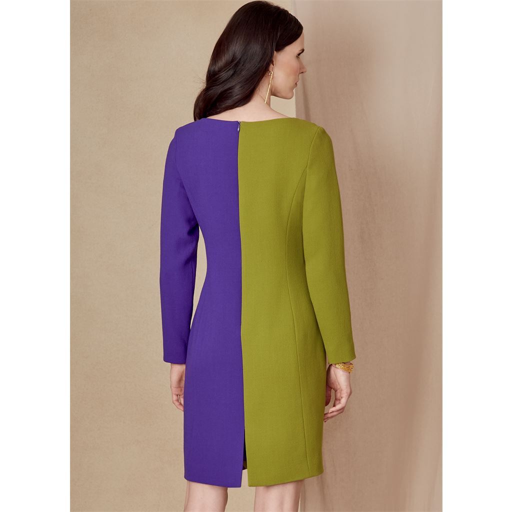 Vogue Pattern V1819 Misses Dress 1819 Image 4 From Patternsandplains.com