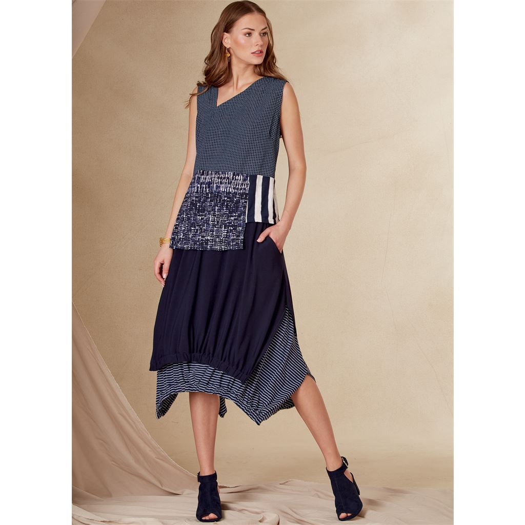 Vogue Pattern V1820 Misses Top and Skirt 1820 Image 2 From Patternsandplains.com