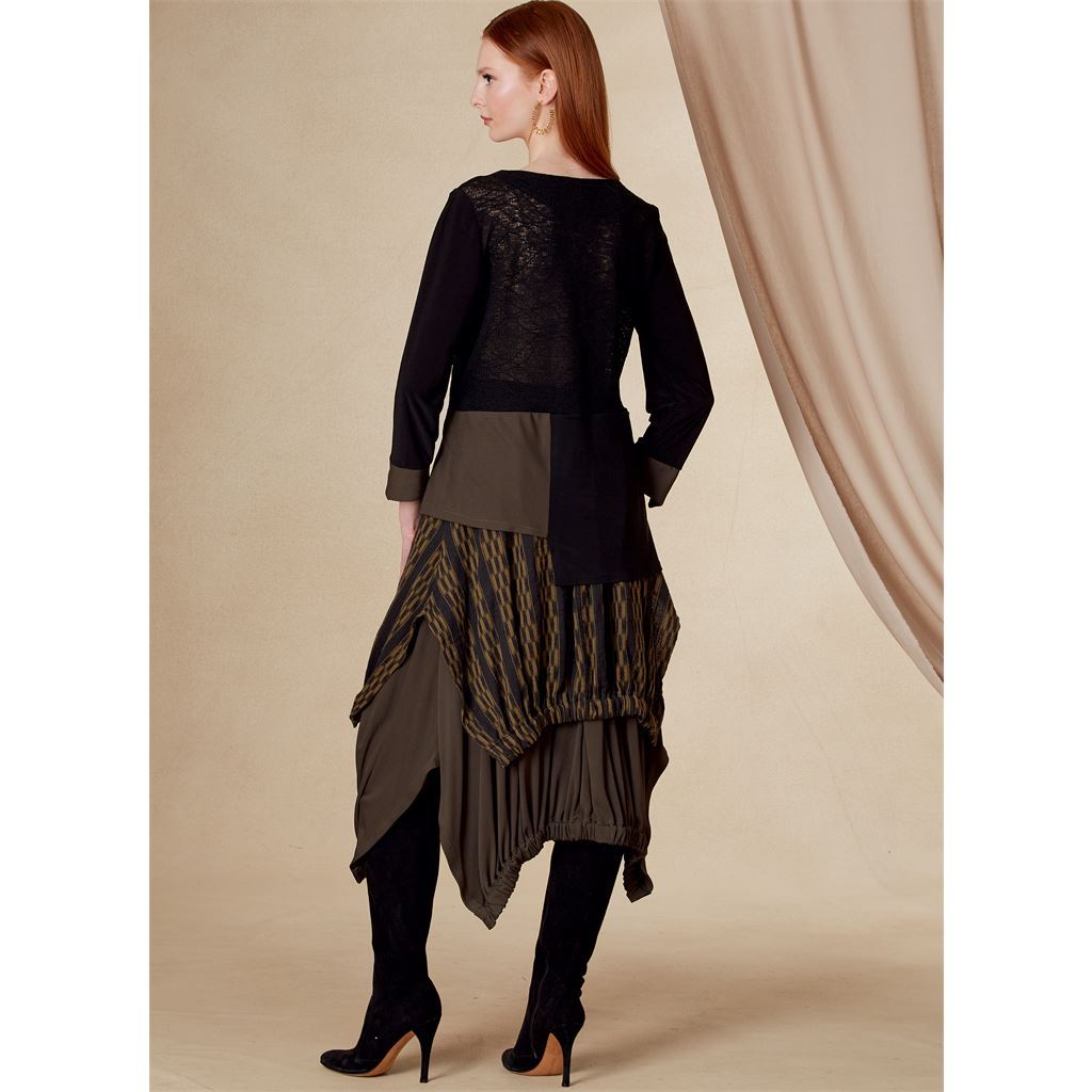 Vogue Pattern V1820 Misses Top and Skirt 1820 Image 5 From Patternsandplains.com